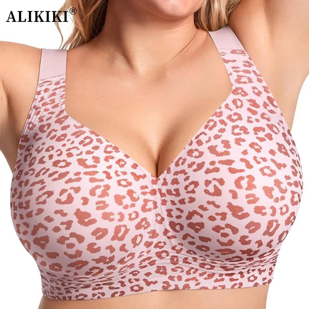 Plus Size Wireless Minimizer Bra