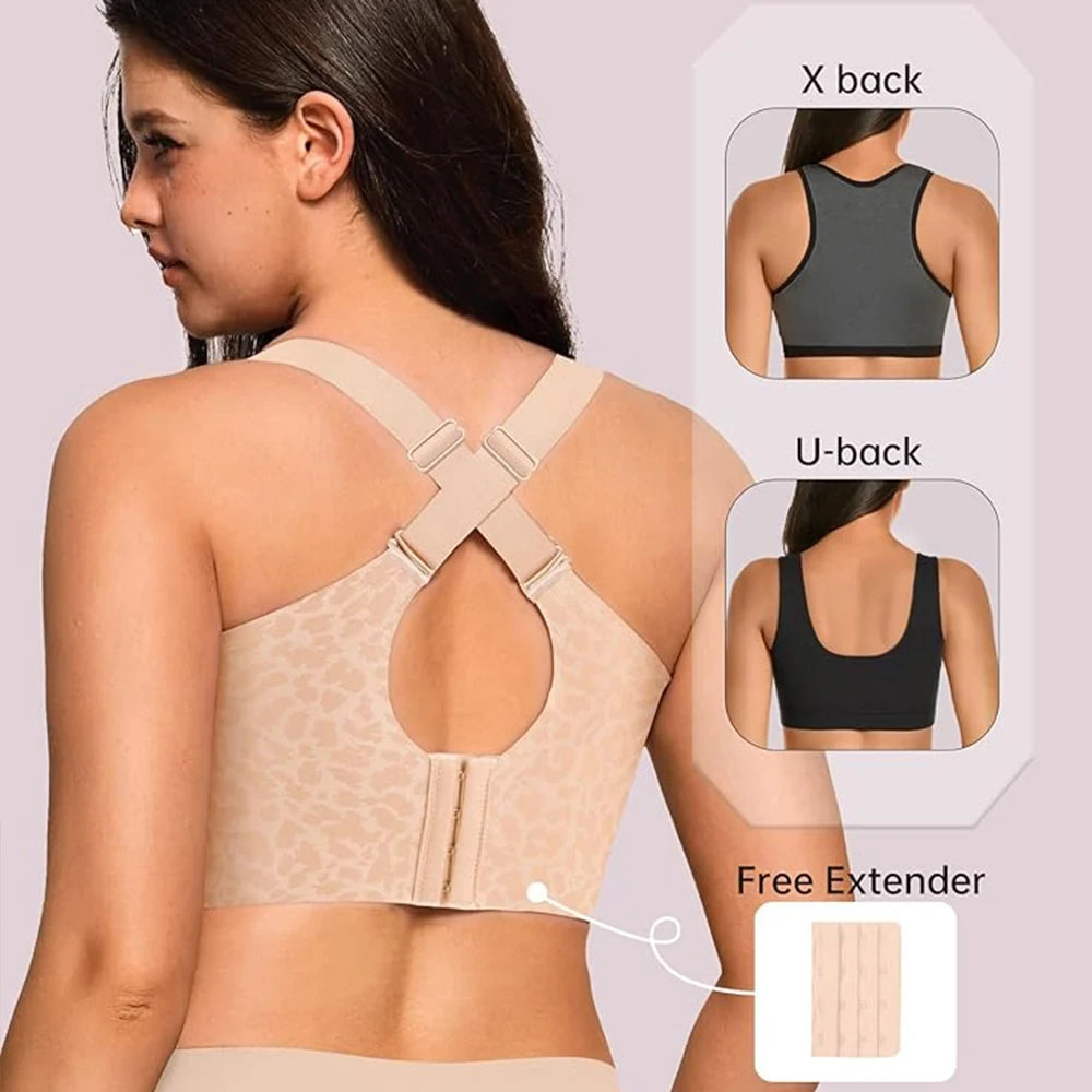 Plus Size Wireless Minimizer Bra