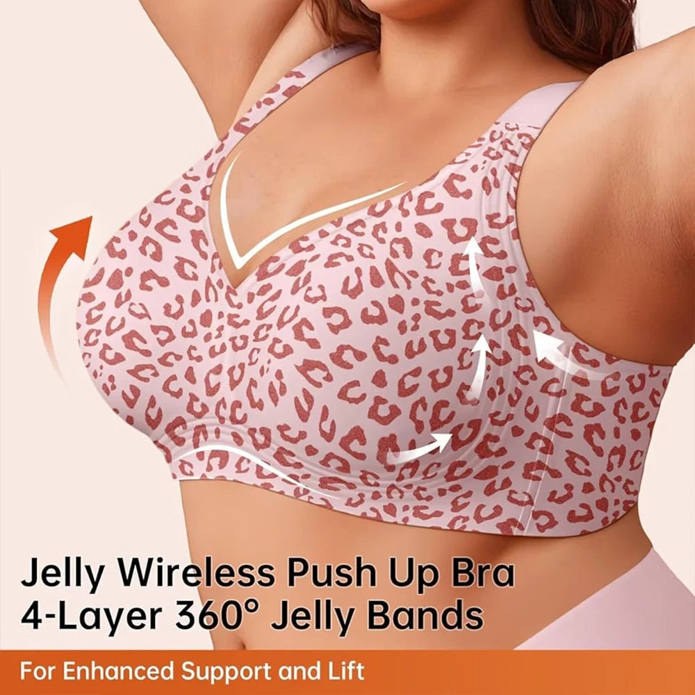 Plus Size Wireless Minimizer Bra